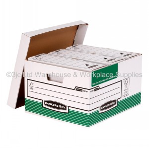 Fellowes Bankers Box Archive Storage Boxes Foolscap 10pk